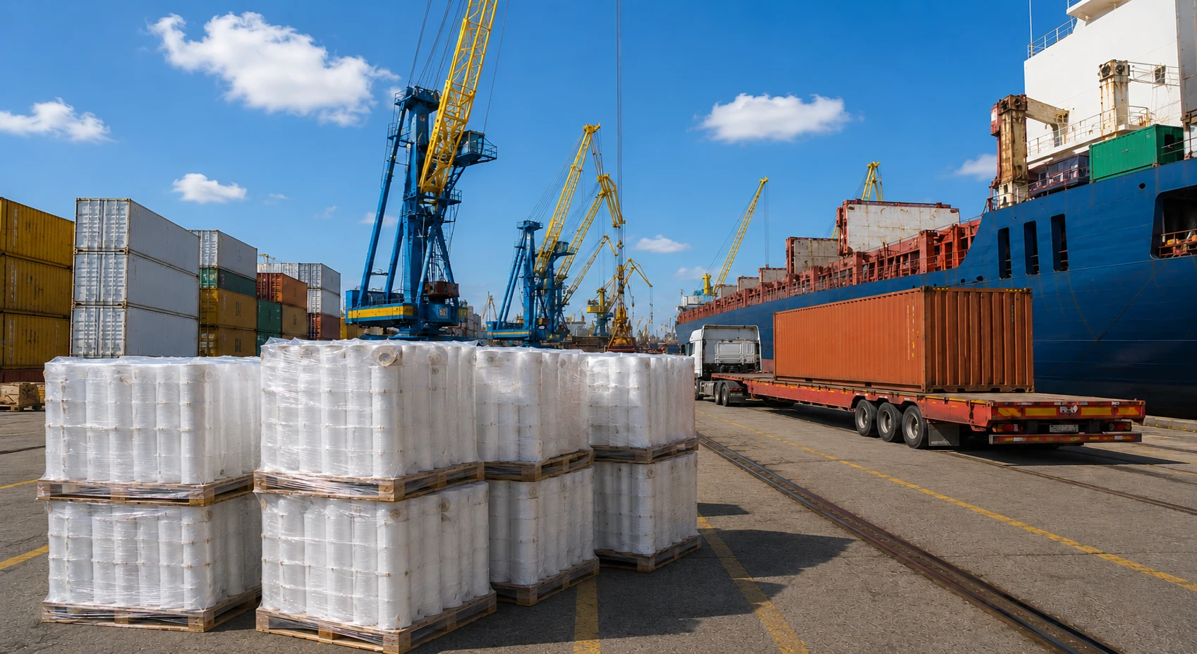 LLDPE Stretch Film Exporter Romania — Greenstrix Supply